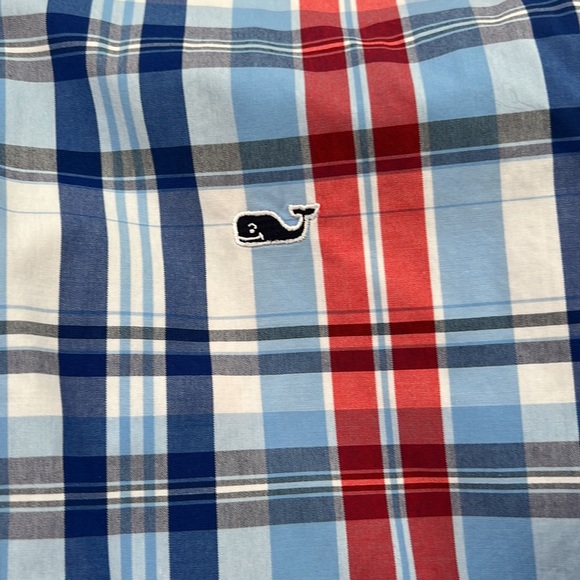 Mens vineyard vines long sleeve slim fit whale button down shirt size small - Picture 3 of 3